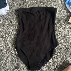Strapless bodysuit